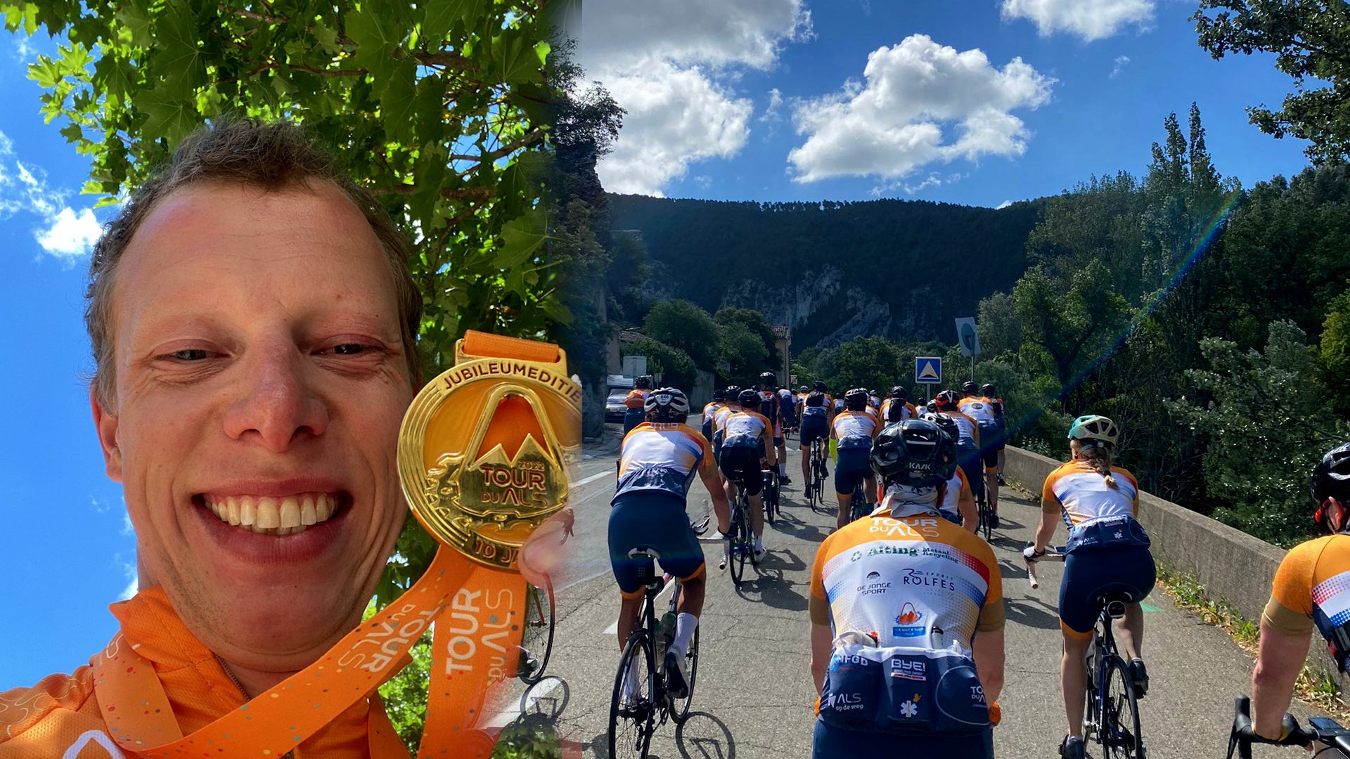 Wessel fietst twee keer de Mont Ventoux op voor zijn vader met ALS: "Hij is trots op mij"