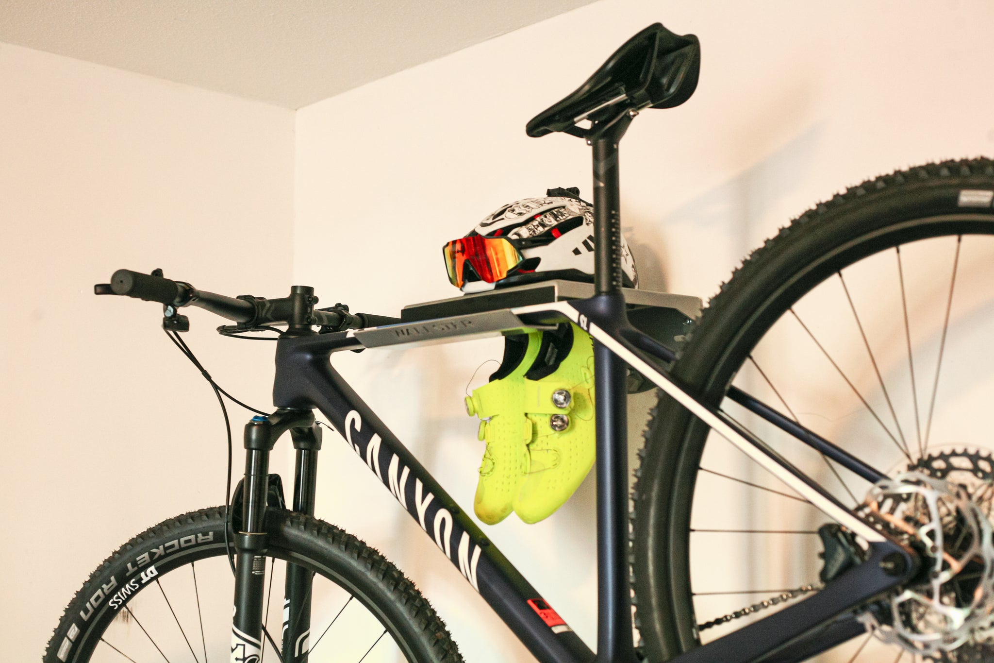 Wallster fiets ophangsysteem Diamon Silver
