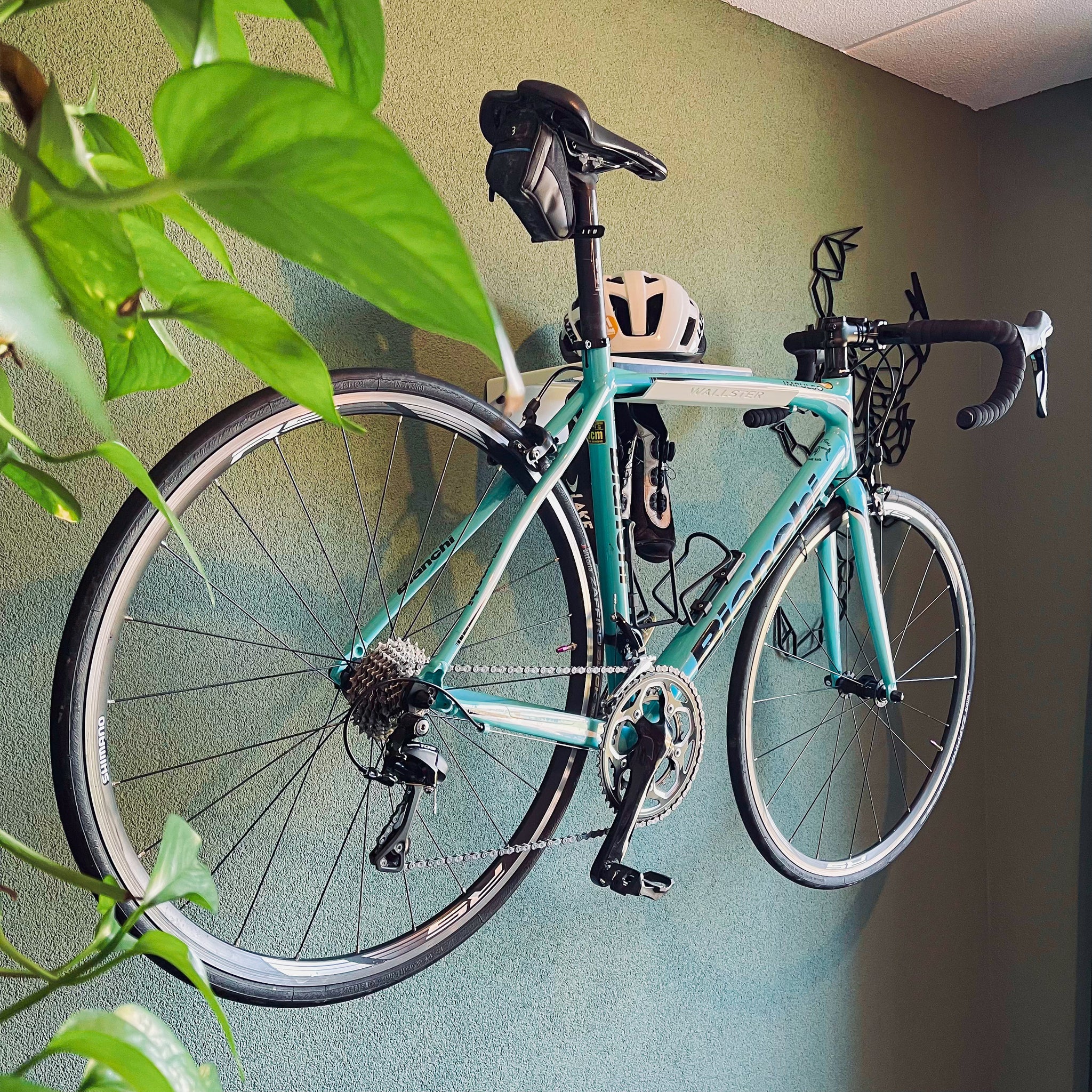 wallster fiets ophangsysteem Snow white